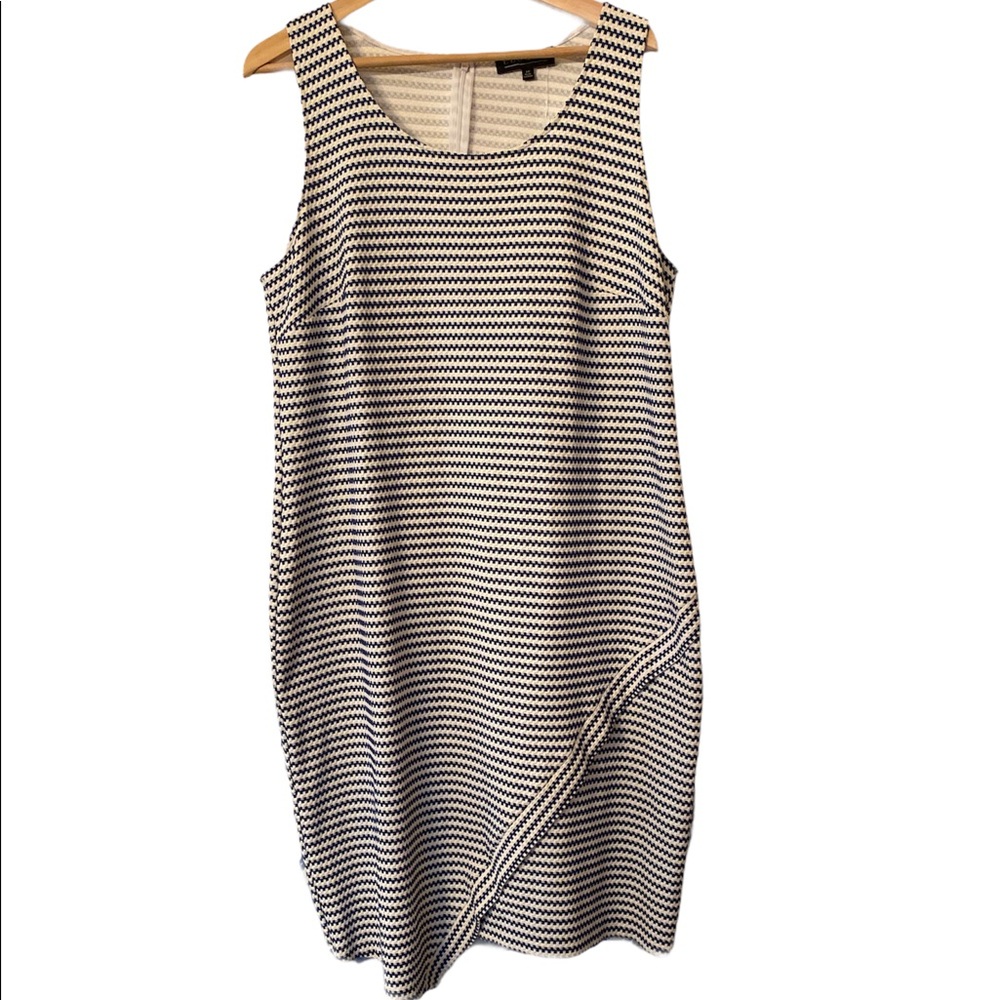 Eloquii Blue and White Striped Sleeveless Summer Dress size 20
